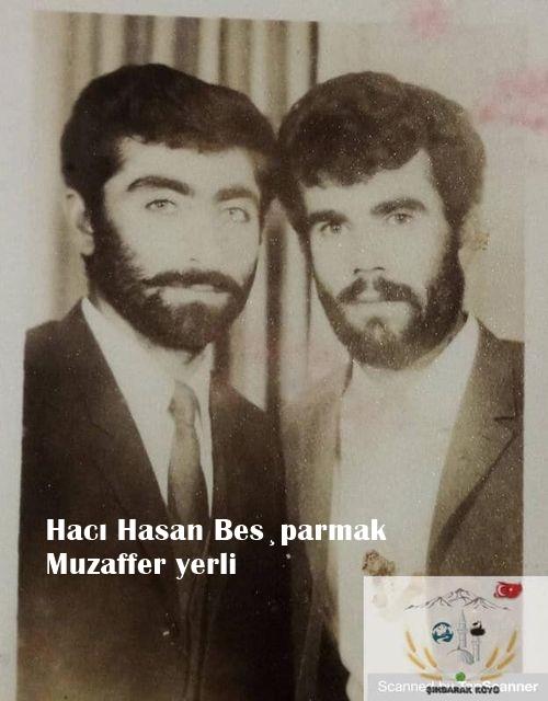 Hacı Hasan Bes¸parmak , Muzaffer yerli